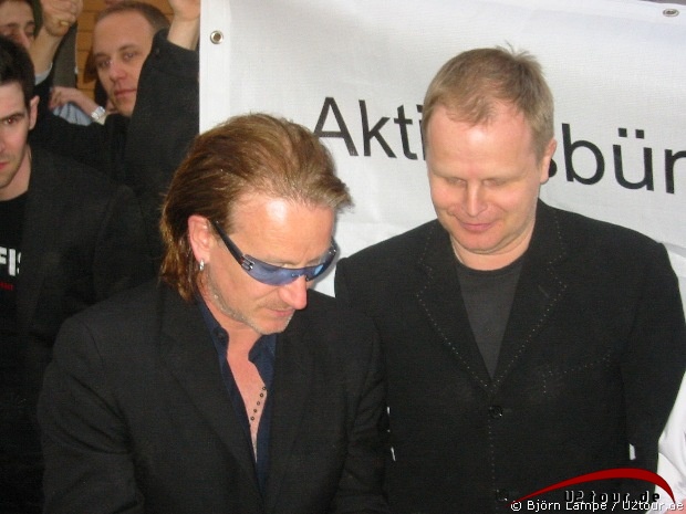 Bono und Herbert Grnemeyer