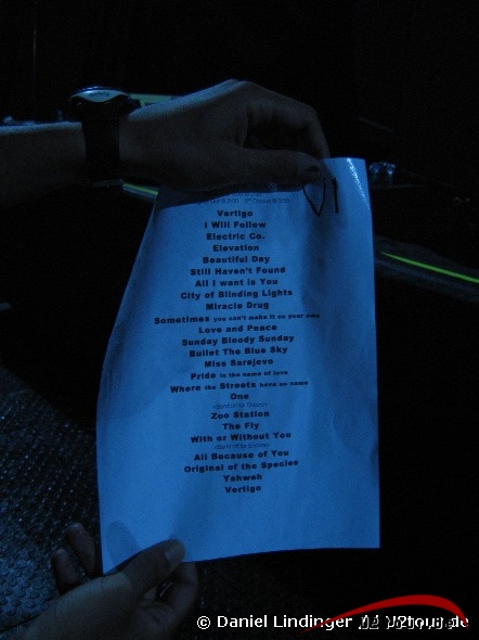 Setlist